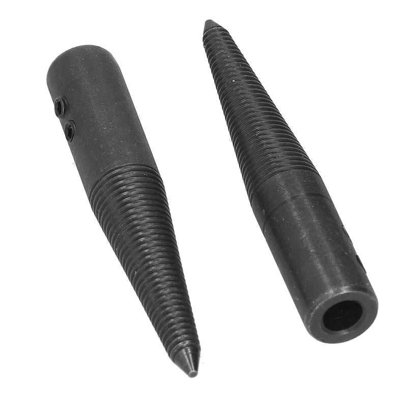 [Australia - AusPower] - 6PCs Tapered Spindle Adapter Threaded Tapered Spindle Steel Material for Bench Buffer Grinder 3 Inch 6 Inch 8 Inch Polishing Wheel 