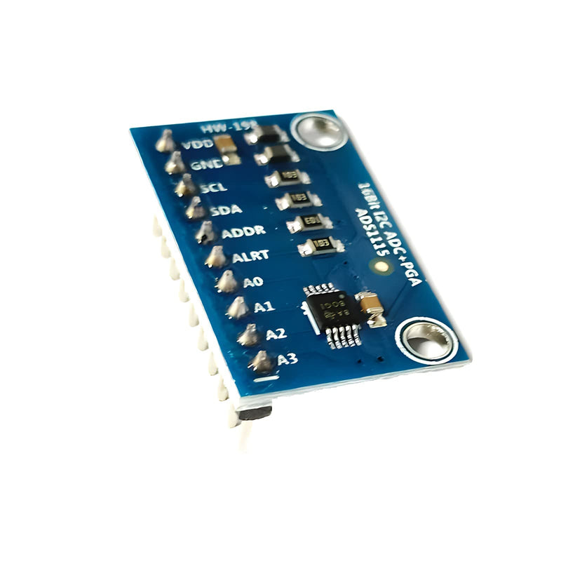 [Australia - AusPower] - SHILLEHTEK, Pre-Soldered, ADS1115, 4 Channel, I2C, IIC, Analog-to-Digital, ADC, PGA, 16 Bit, 16 Byte Converter, Programmable Gain Amplifier, High Precision ADC Converter, Arduino, Raspberry Pi 
