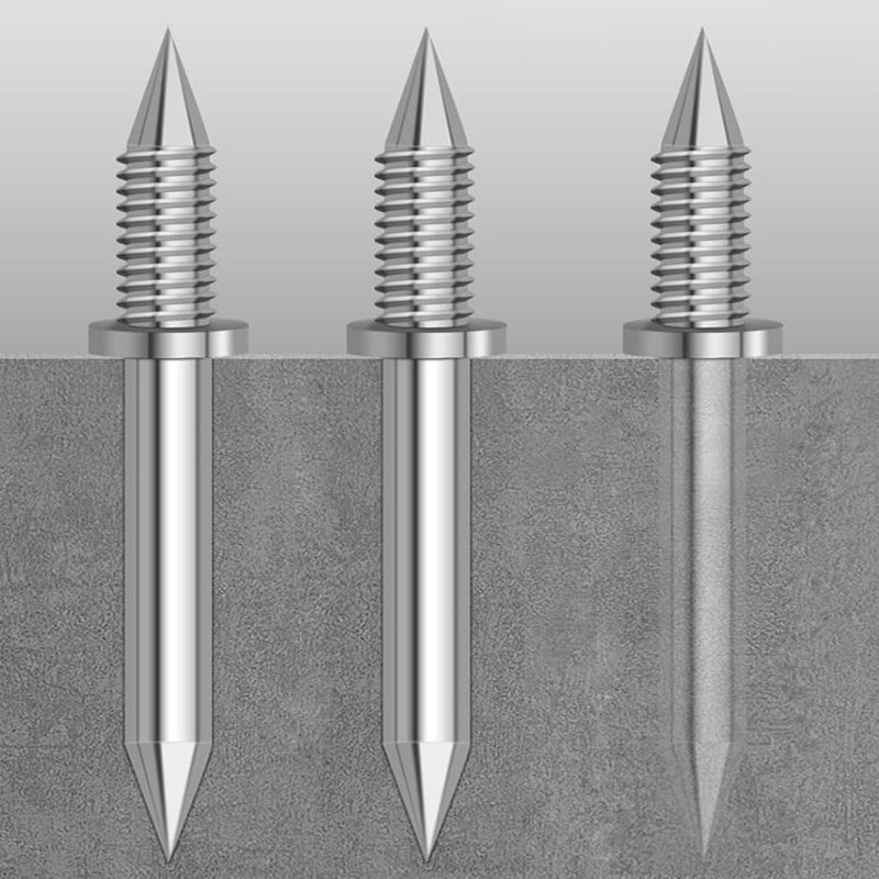 [Australia - AusPower] - Double-Head Skirting Thread Seamless Nail,500Pcs Invisible Screws Nail, Skirting Line Without Marks Nail Equipped with 5 Nail Specific Sleeve Tool (500) 500 