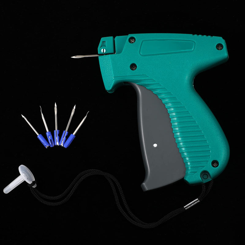 Honoson 2006 Pcs Clothing Price Tags with Gun Set, Including 1 Garment Price Tag Attacher with 5 Steel Needles 500 Clothing Label and 1500 Plastic Fasteners Barbs(Novel Style) Novel Style