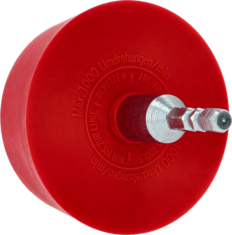 KS Tools 515.5476 Conical Alloy Wheel Eraser Pads (Pack of 6)