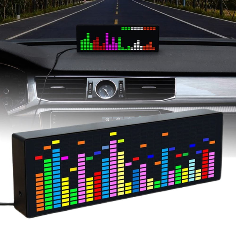 SPORTARC LED Music for Spectrum Display, VU Meter Display, Analyzer, Audio Connect Rhythm Lights, RGB Audio Level Indicator, Amplifier Board, Music Visualization Device