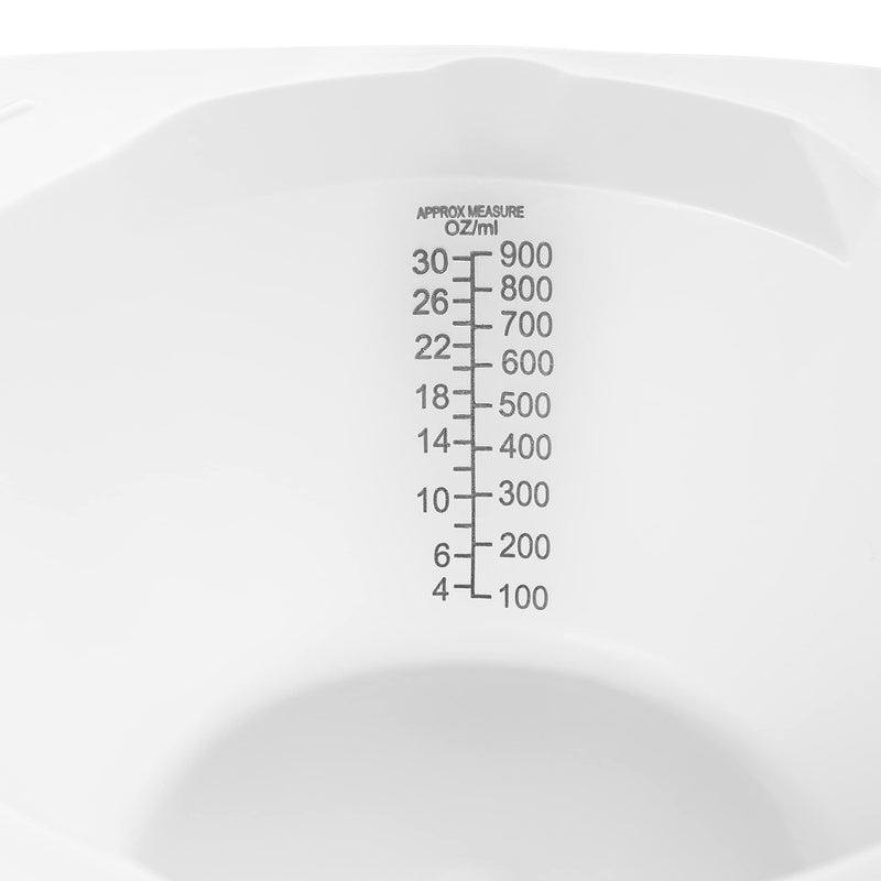 [Australia - AusPower] - Caremax Supply Urine Collection Hat for Toilet – Pack of 5 – Frosted Urine Measuring Container with Clear Readings – Sturdy and Durable – Universal 