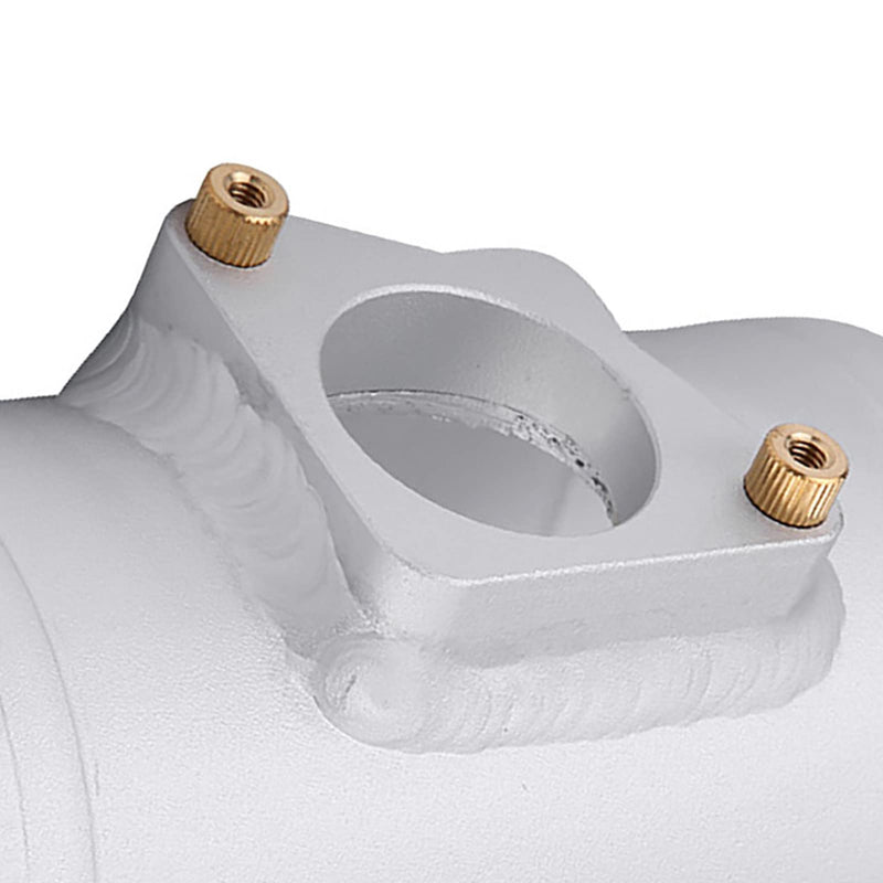 Air Flow Sensor Adapter Aluminium Alloy Car Air Flow Inlet Meter Base Silver for Air Intake Meter Holder 63 70 76 83 mm (Outer Diameter 70 mm), Fuel System