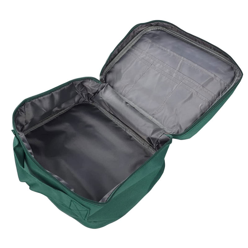 Medicine Bag Pack of 2, First Aid, Travel Pharmacy Home Travel (Green) | Pack of 2 medicine bag, large capacity emergency bag, portable travel pharmacy medicine bag, medicine box Green
