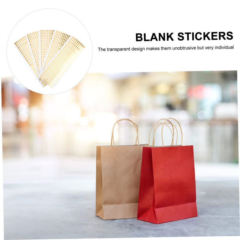Tamper Proof Stickers 500Pcs Self Adhesive Food Safety Labels Clear Freshness Sealed Decals for Bakery Retail Small Business Packaging 0.78X0.19In Golden 3.00X0.60X0.10CM