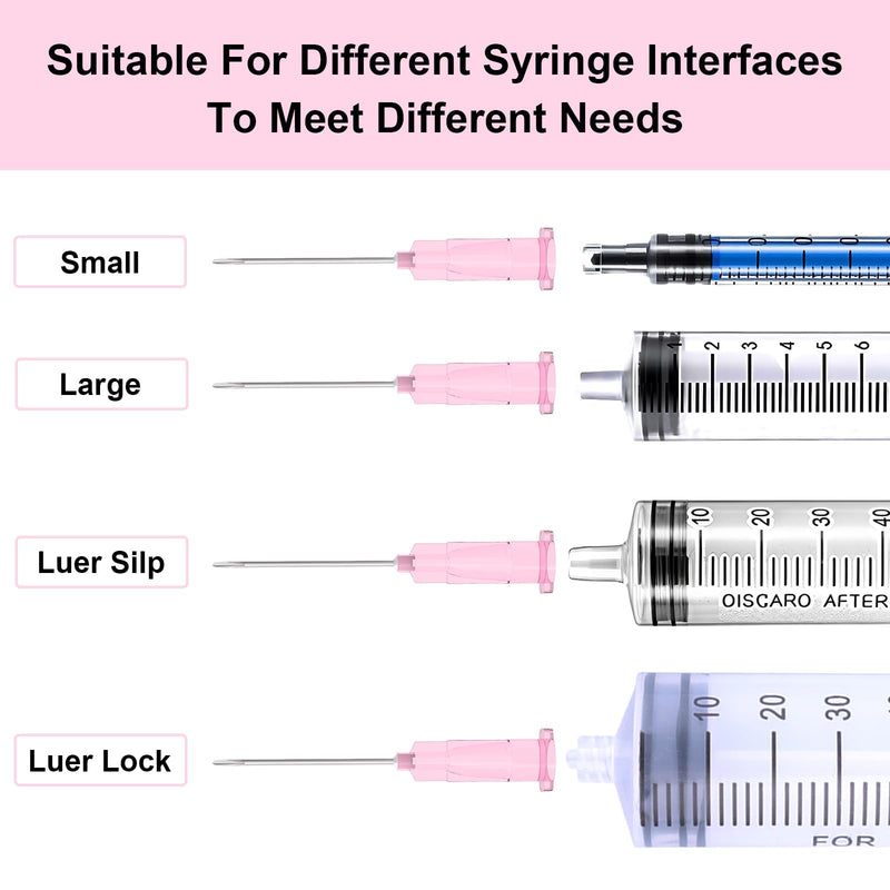 [Australia - AusPower] - 18 Gauge 1.5 Inch Needle, Individually Wrapped, 100 PCS Luer Lock Needles Industrial Dispensing Accessories(18G 1.5-Inch) 18Ga/1.5in 