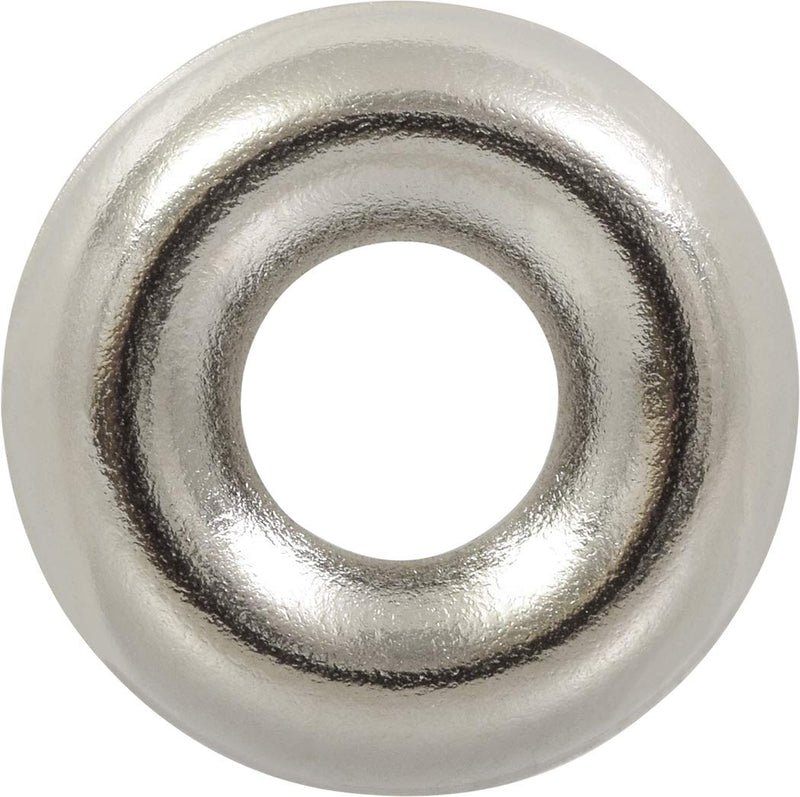 [Australia - AusPower] - Hillman Group 310170#8 (100-Pack) Nickel-Plated Countersunk Finish Washers, Silver, 100 Pieces #8 