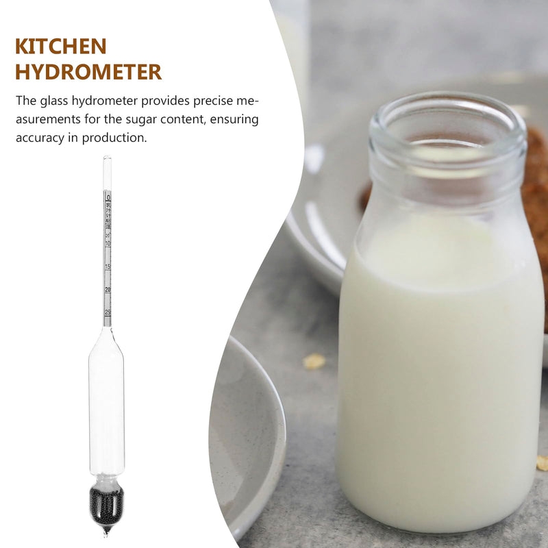 [Australia - AusPower] - Amosfun Lactometer Dairy Hydrometer for Milk, Whey, Milk Density Tool Kitchen Supply 