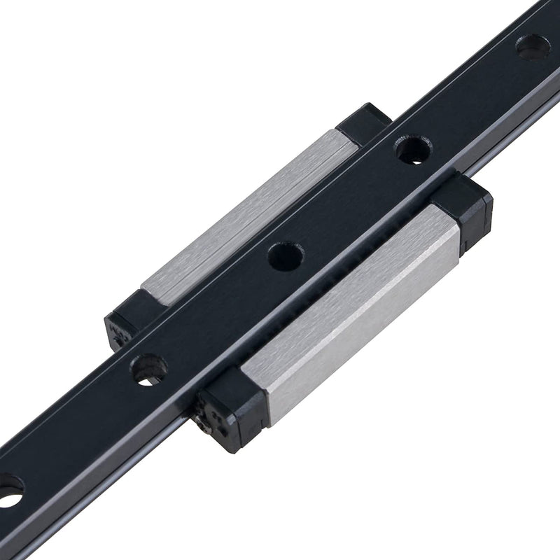 [Australia - AusPower] - MGN12H Black Linear Guide Rail 300mm with MGN12H Bearing Steel Black Carriage Block,for Ender 3, Corexy, Tronxy 3D Printers Upgrades and CNC Machine 