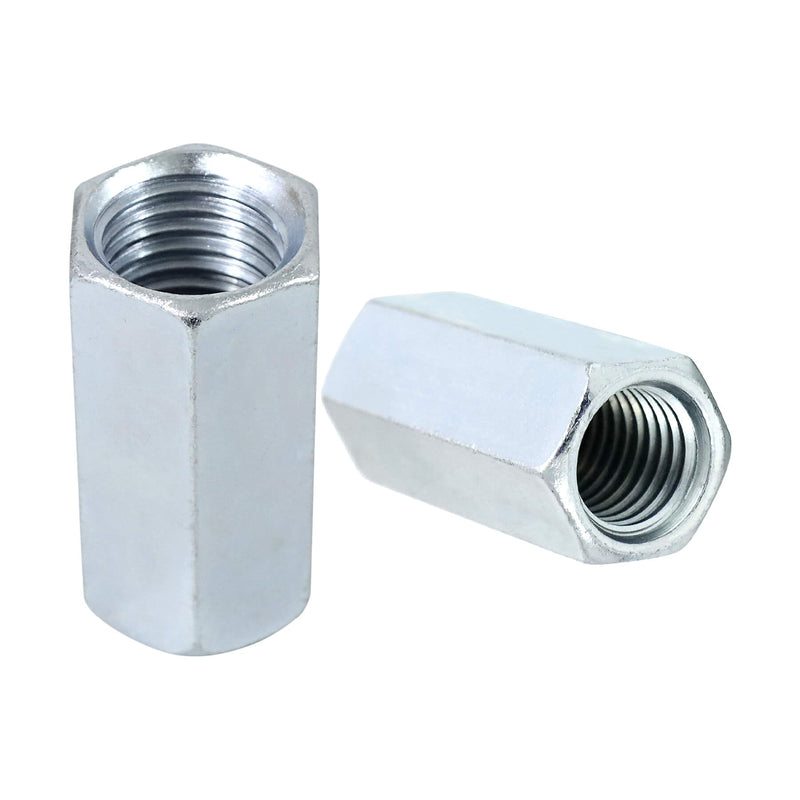 [Australia - AusPower] - 10 Packs 5/16''-18 Coarse Coupling Nuts, Hex Coupling Nut, Threaded Rod Connector, Carbon Steel Galvanized 10 