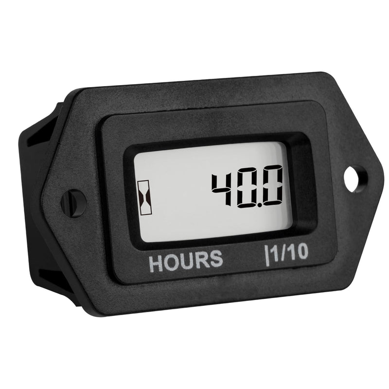 [Australia - AusPower] - Runleader Digital Hours Counter,AC/DC 5V to 277V for Garden Tractor Generator Scooter Club Car Forklift Leaf Trimmer etc. 