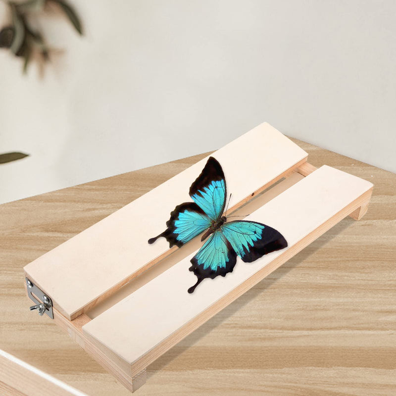 [Australia - AusPower] - Yardwe Specimen Display Board Pinning Board Adjustable Labs Boards Butterfly Mounting Specimen Spreading Wings Board for Science Education 