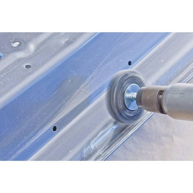 [Australia - AusPower] - PFERD Round Brush Untwisted RBU | Diameter 70 x 15 mm Shaft Diameter 6 mm Steel Wire Diameter 0.30 | 43198004 - for Straight Sanders, Drills, Bending Shafts Round brush with shaft 6 mm Ø 70 Unknotted; trimming material steel 0.30 mm 