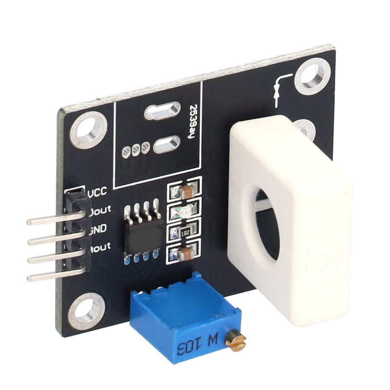 [Australia - AusPower] - DC 5V WCS1700 Hall Current Detection Sensor Module 70A with Adjustable Short Circuit Overcurrent for LM393 Operational Amplifier 