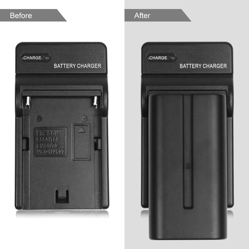 [Australia - AusPower] - NP-F550 Battery Charger for Sony NP-FM50, FM70, FM90, FM30, FM500H, FM51, FM55H, FM71, FM91, F550, F570, F730, F730H, F750, F770, F930, F950, F950/B, F960, F970, QM50, QM51, QM70, QM71 