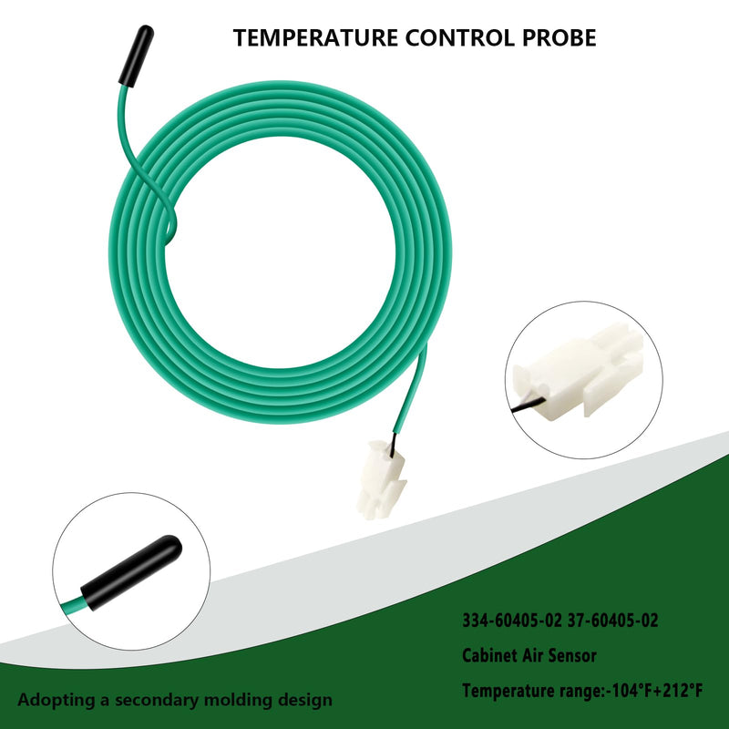 [Australia - AusPower] - Blue Coil Temperature Sensor 334-60406-02 337-60406-02 Green Cabinet Temperature Sensor 334-60405-02 337-60405-02 74" (Blue and Green 1 of Each) 
