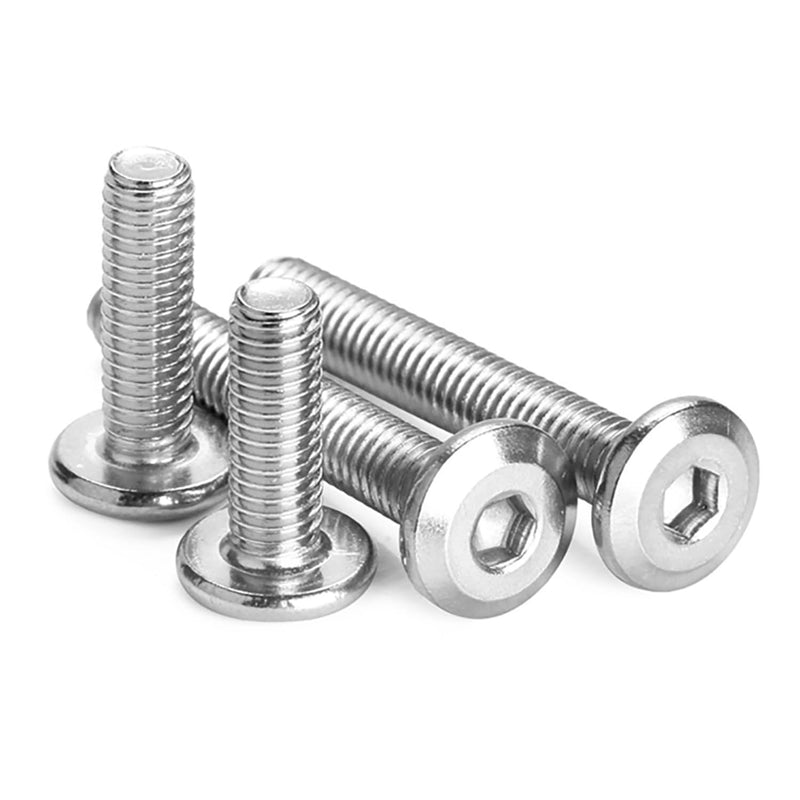 [Australia - AusPower] - 1/4-20 x 3/4" (40 Pack) Flat Head Hex Socket Cap Screws Bolts, 304 Stainless Steel 18-8, Hex Drive, Bright Finish, Fully Machine Thread 1/4-20 x 3/4" 