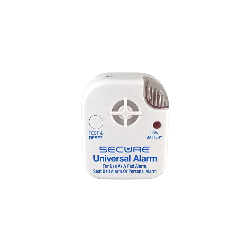 [Australia - AusPower] - 45CSET-1 Chair Exit Alarm for Seniors by Secure Safety Solutions - 12"x12" Sensor Pad, 80 dB Alarm Monitor w/Holder - Chair Alarms and Fall Prevention for Elderly Dementia Patient - Batteries Included 