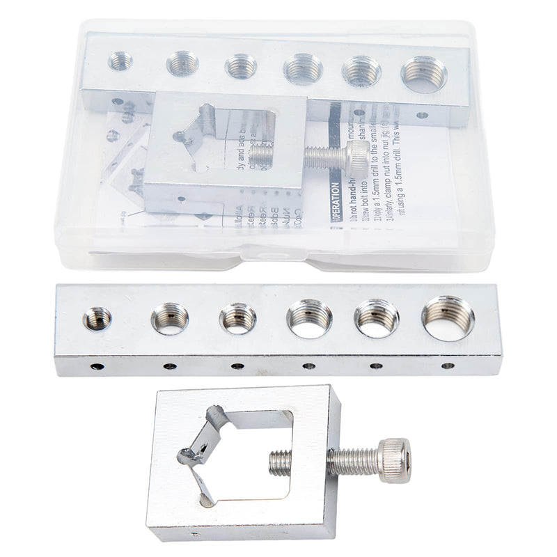 [Australia - AusPower] - Nut Bolt Drill Wire Jig Kit, VS559 Safety Wire Lockwire Nut Kit Metal High Hardness Safety Wire Drill Set for Secure Locking Wire 