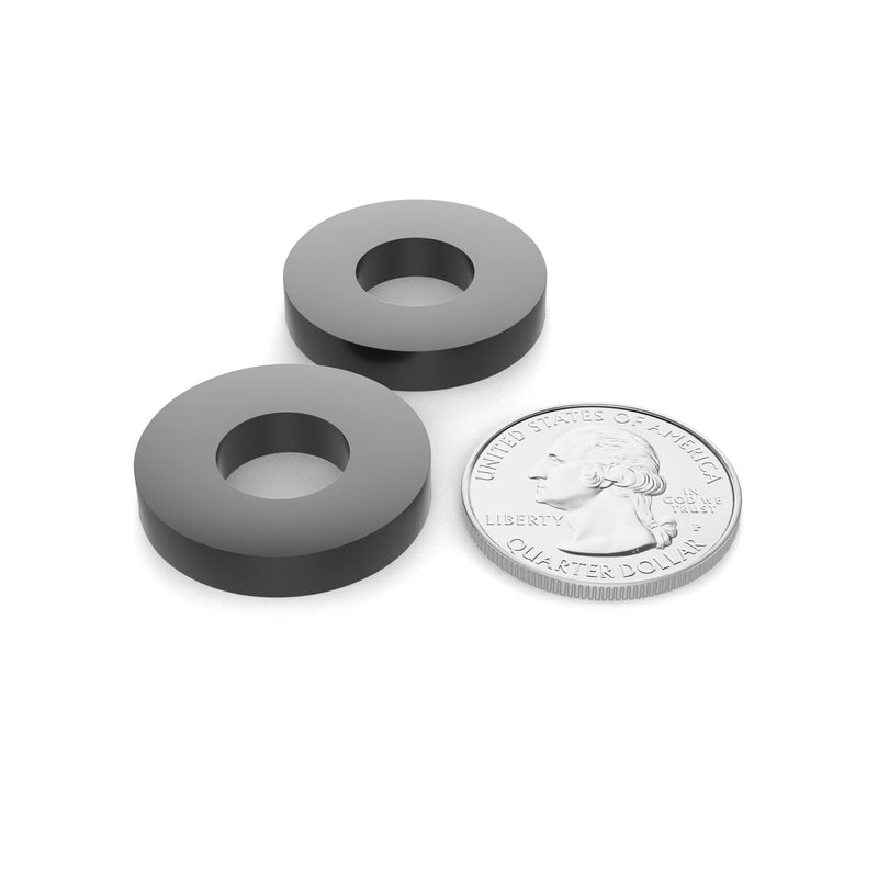 Isolate It: Sorbothane Vibration Isolation Washer 30 Duro (.45" ID - 1" OD - .19" Deep) - 12 Pack