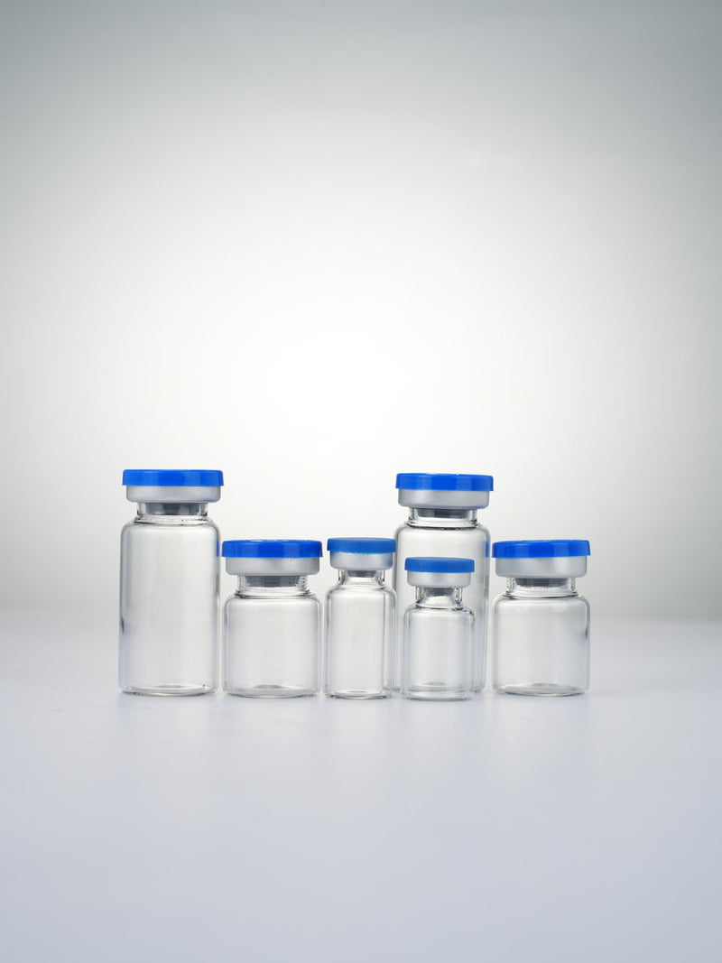 [Australia - AusPower] - 5ml Glass Vials for Injections, Self-Healing Injection Port, Empty Vials for Injections with Sealed Cap (10 Pack) 5ml 10 