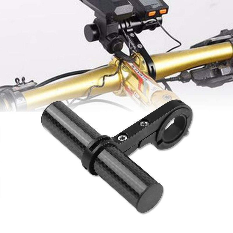 Bike Handlebar Extender, Aluminum Alloy and Carbon Fiber Construction, Bicycle Handlebar Extension 4 Inch Length for Cyclists, Commuters, Mountain Bikers, Road Riders