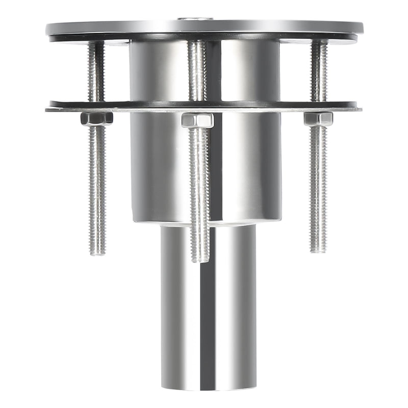 WAYSKA Stainless Steel 316 Thru Hull Exhaust Skin, Fitting 24mm Tube Exhaust Pipe Socket Hardware for Diesel heaters Exhaust Pipe 24mm vertical pipe