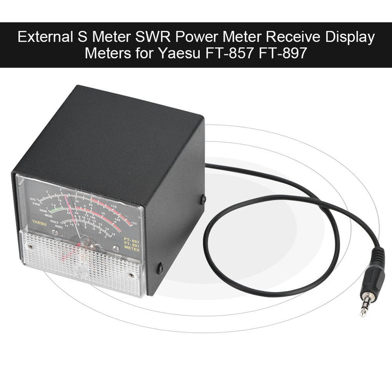 [Australia - AusPower] - External S Meter SWR Power Meter Receive Display Multi-Function Expansion Meter for Yaesu FT-857/ FT-897 