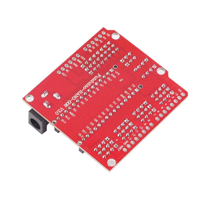 [Australia - AusPower] - Hailege 3pcs Nano IO Shield UNO R3 IO Shield I/O Expansion Card Added DC Power Meets Large Current Required for IO Shield UNO Nano 