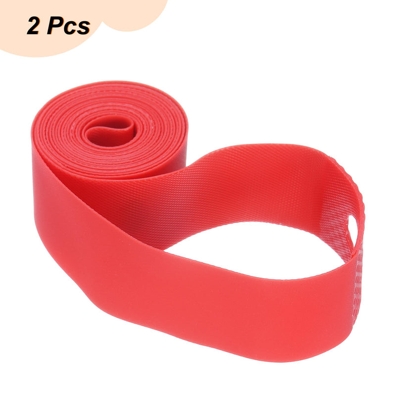 HARFINGTON 2pcs Bicycle Rim Strip 20" x 20mm PVC Bike Tire Liner Bicycle Wheel Rim Tape Inner Tube Tape Anti-Scratched Guard Cushion Pad Protector for Road MTB Mountain Bike