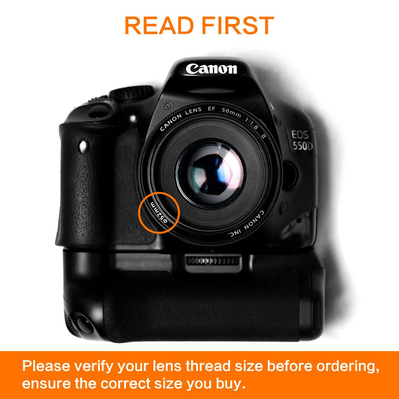 [Australia - AusPower] - 52mm Lens Cap Bundle, 3 Pack Universal Snap on Front Centre Pinch Lens Cover Set with Microfiber Lens Cleaning Cloth for Canon Nikon Sony Olympus DSLR Camera + Camera Lens Cleaning Pen 52mm 