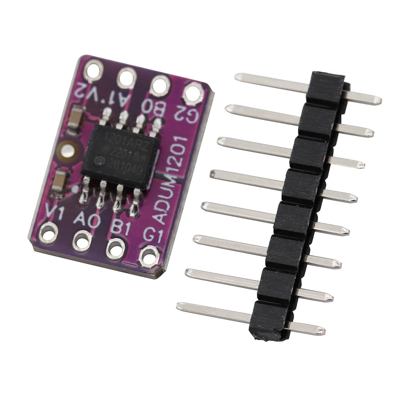 2 x MCU1201 ADUM-1201 magnetic insulator instead of optocoupler