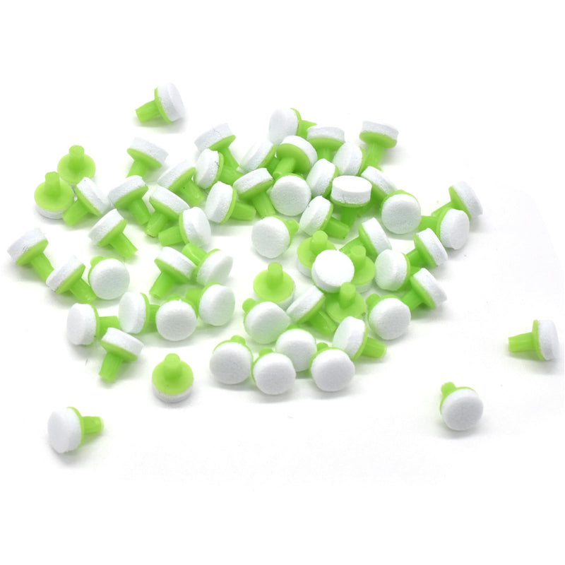 [Australia - AusPower] - 60 pcs Fast Quick Foam Pad for Dental Composite Resin Modelling,OptraSculpt Style Dentist Tools (Green,4mm) 60 pcs Green 