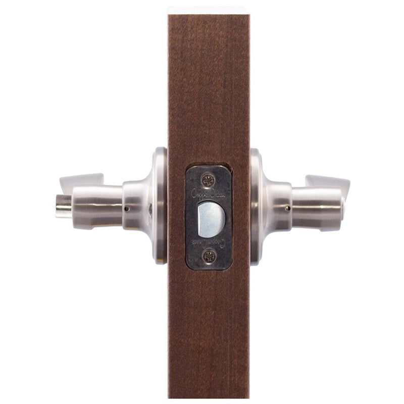 Copper Creek WL2231SS Waverlie Lever, Satin Stainless Privacy