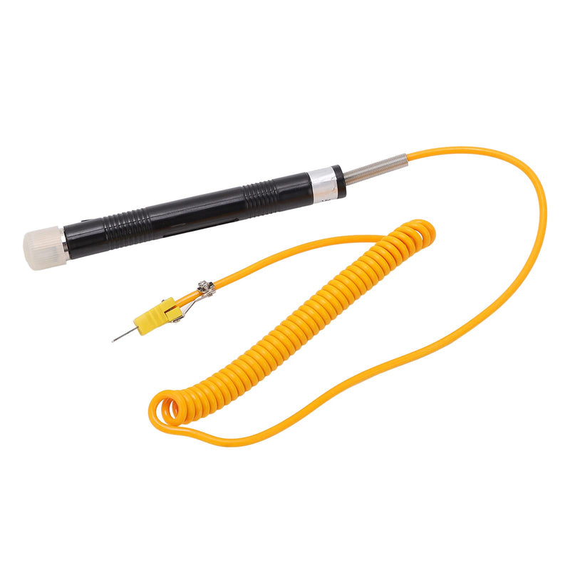 [Australia - AusPower] - K Type Thermocouple Probe NR 81531B Handheld Straight Shank Thermocouple Probe for Temperature Measurement And Control 1 
