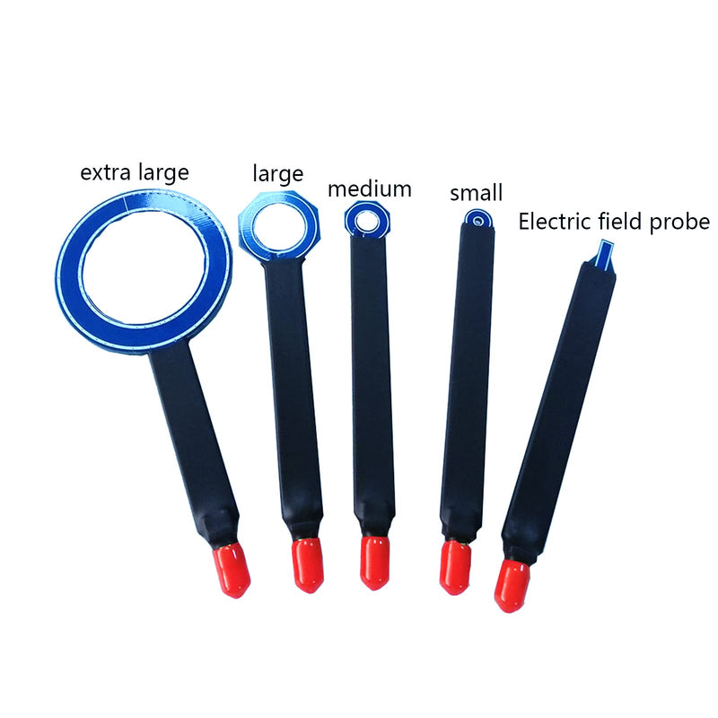 [Australia - AusPower] - 2024 Upgraded Two Sides Near Field Probe Magnetic Field Antenna PCB Locate & Identify Interference Source Radiation Magnetic SMA Female Interface 