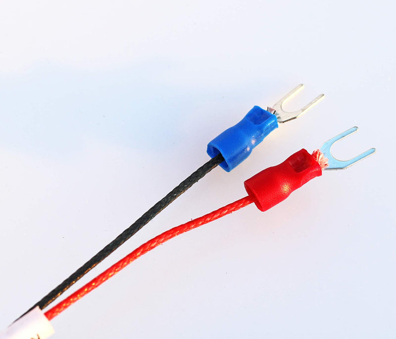 [Australia - AusPower] - RuoFeng K Type Thermocouple Temperature Controller Sensor 9.8ft/3M Wire,50x5mm Stainless Steel Probe, 0-400° C 3m 50x5mm 