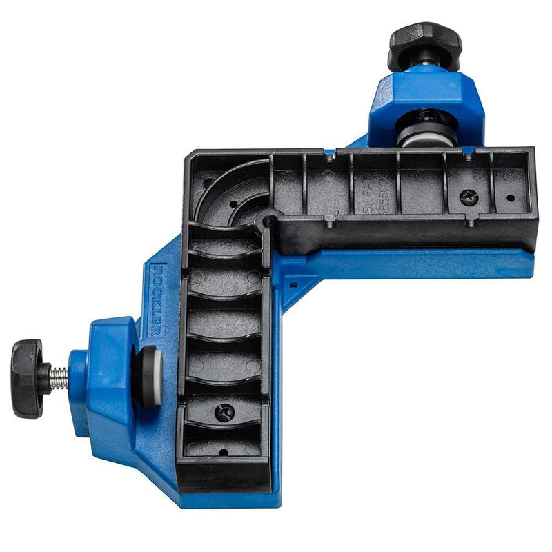 [Australia - AusPower] - Rockler Clamp-It Corner Clamp Jig - Glass-Filled Polycarbonate Woodworking Clamps - Corner Clamps to Hold Panel Parts Together - Right Angle Clamp for Fastening Work - Woodworking Tools 