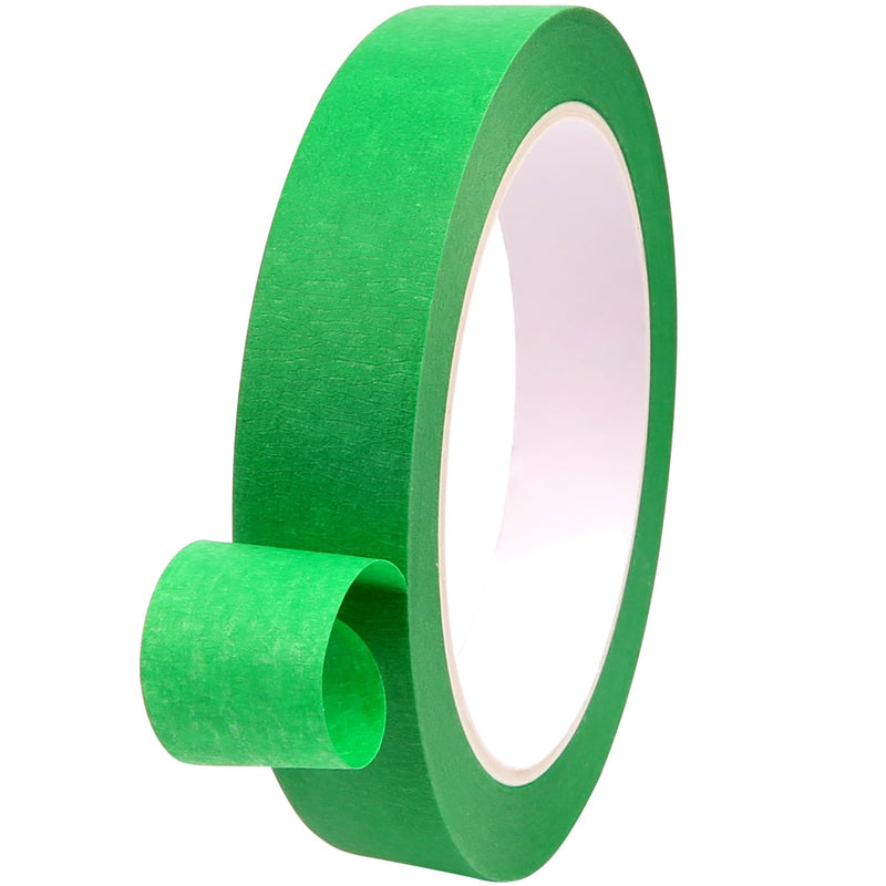 [Australia - AusPower] - 5 Rolls Pinstripe Tape - Masking Tape 1/16", 1/8", 1/4", 1/2", 3/4" - Thin Painters Masking Automotive Tape for DIY, Car, Auto, Paint, Art, Tumblers (Green) Green 