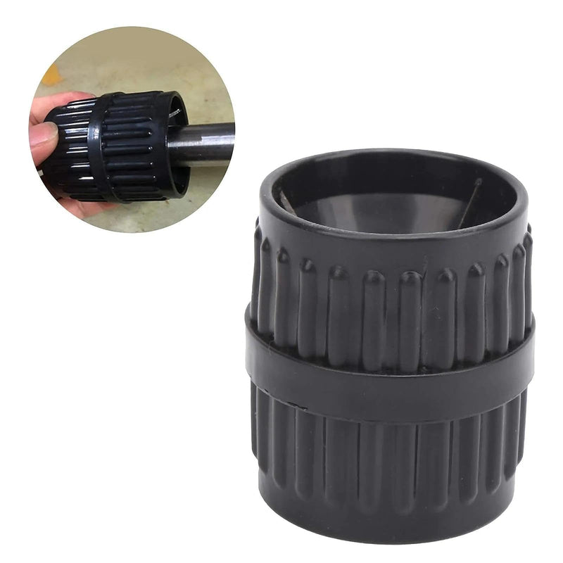 PE Pipe Deburrer 2-in-1 Universal: For Copper Pipe & Plastic Pipe (0-40 mm) Internal and External Deburring Tool for Clean, Burr-free Cuts. Includes inside and outside milling cutters