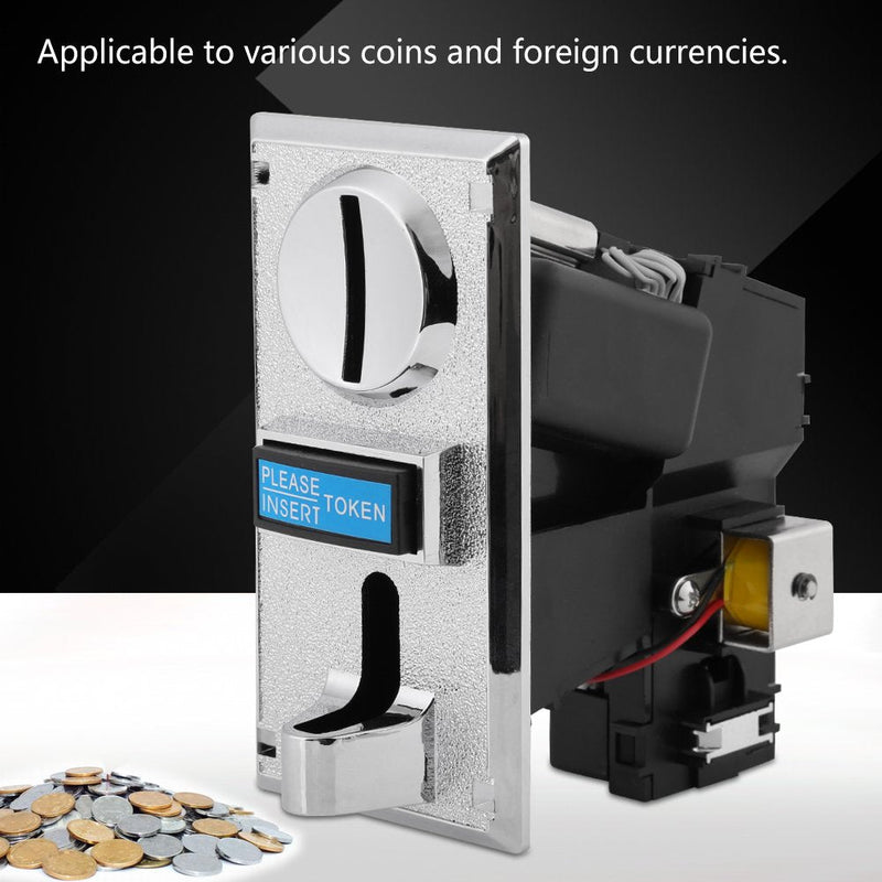 [Australia - AusPower] - Vending Machine Acceptor Slot for Gaming - Universal Multi Selector Slot Compatible with Prize and Redemption Machines 