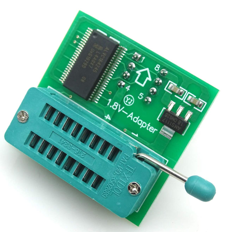 [Australia - AusPower] - AiTrip EEPROM BIOS USB Programmer CH341A + SOIC8 Clip + 1.8V Adapter + SOIC8 Adapter for 24 25 Series Flash 