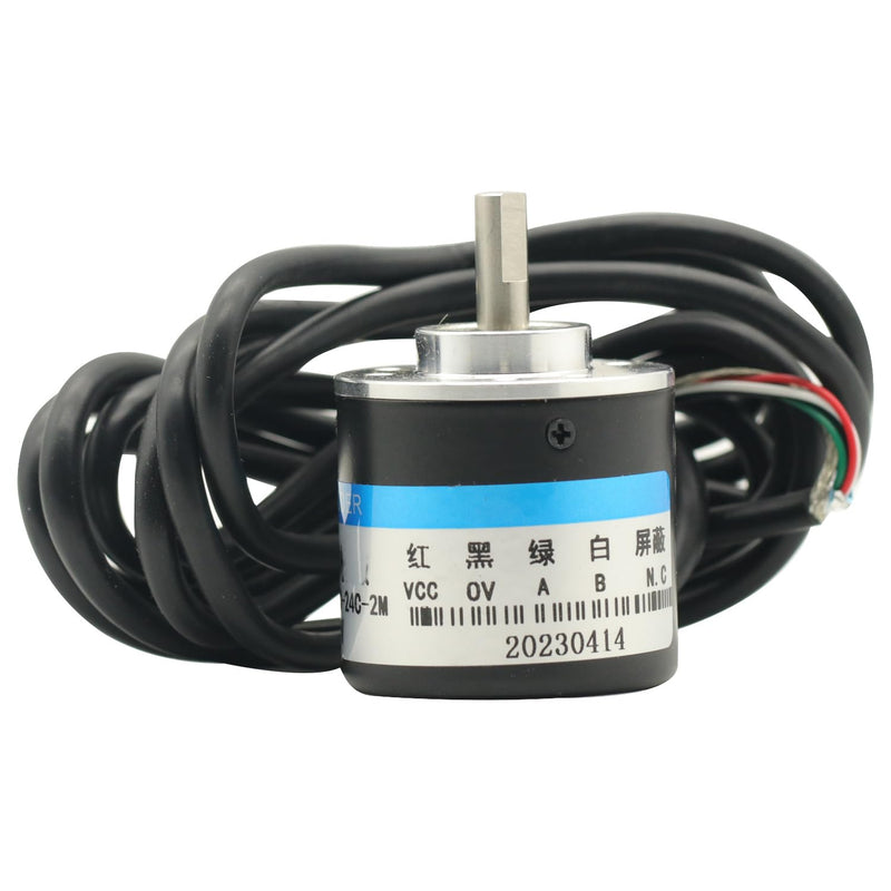 [Australia - AusPower] - Photoelectric Incremental Rotary Encoder 600PPR AB 2 Phase DC5-24V NPN Optical Encoder 
