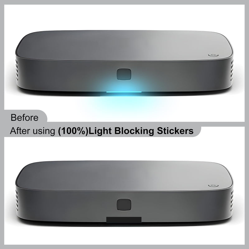 JIEHENG Light Blocking Tape 1.2 inch x 98 Feet, Light Blocking Tape for Electronics,Blocking for Routers (100% Blocking) 100% Blocking