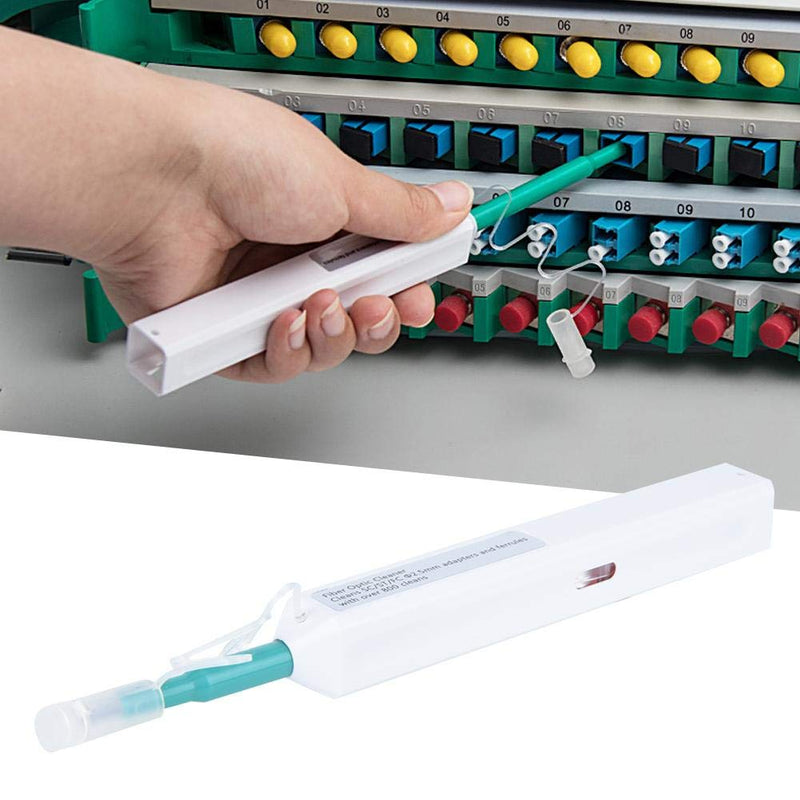 [Australia - AusPower] - Universal One-Click Fibre Optic Pen, Cleans for 2.5 mm SC/FC/ST and 1.25 mm LC/MU, Cleaning Tool for Fibre Optic Connectors (KOC-250 Fit for 2.5 mm), Network Analyzer 