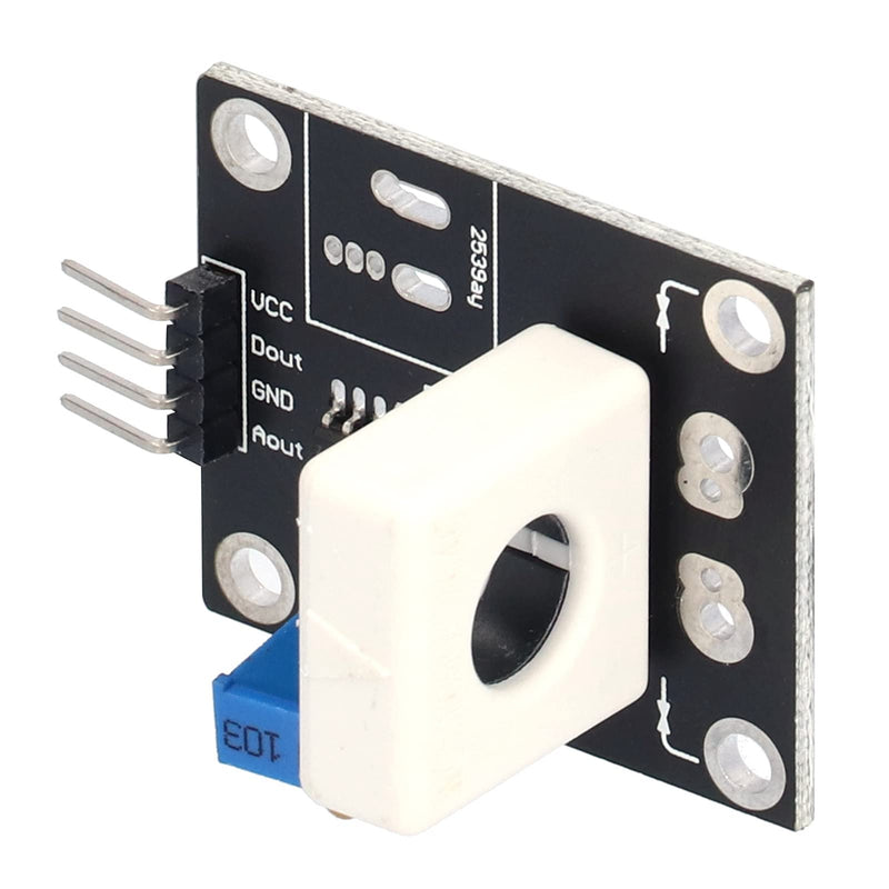 [Australia - AusPower] - DC 5V WCS1700 Hall Current Detection Sensor Module 70A with Adjustable Short Circuit Overcurrent for LM393 Operational Amplifier 
