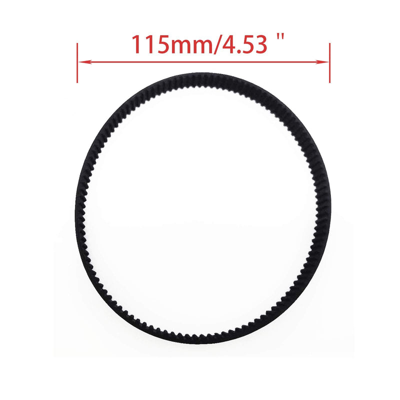 [Australia - AusPower] - 5 Inch Rubber Sand Belt Conveyor Belt PVC Conveyor Belt Seamless Circular Conveyor Belt 3M-354-9 Belt?2Pcs? 