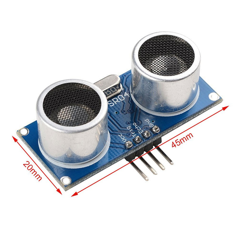 [Australia - AusPower] - Aihasd HC-SR04 Ultrasonic Sensor Ultrasonic Module Distance Sensor Manoeuvring Module Removal Sensor for Arduino Pack of 3 