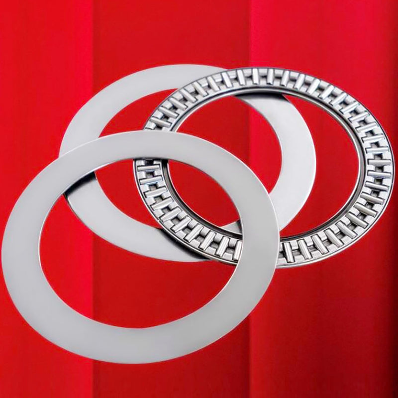 [Australia - AusPower] - 2 Sets AXK2035 Thrust Needle Roller Bearings with Washers 20mm Bore 35mm OD 2mm Width 20mmx35mmx2mm 2 
